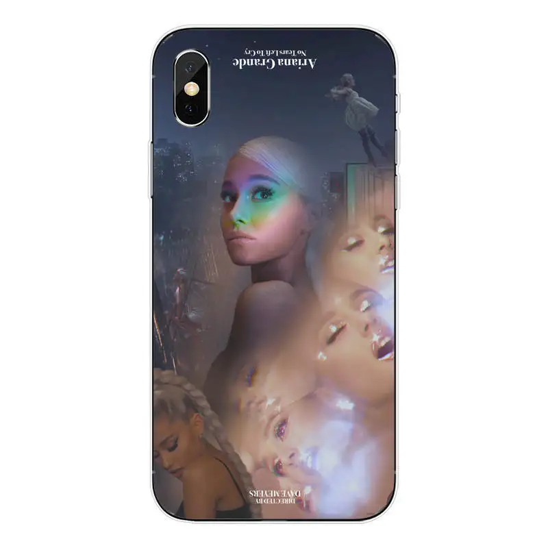 Спасибо, Next Ariana Grande Мягкий ТПУ силиконовый чехол для телефона для iPhone 11 Pro MAX SE 5 5S 6 6S 7 8Plus MAX XR XS X10