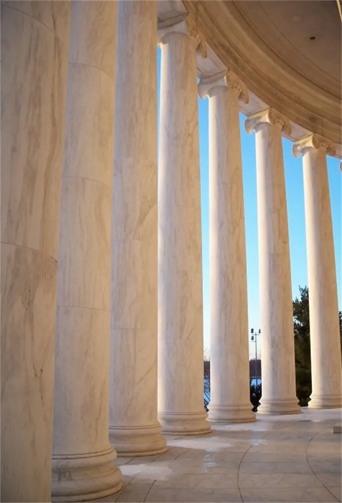 Фон для фотосъемки замок элегантный каменный столб Европейский фон мраморный