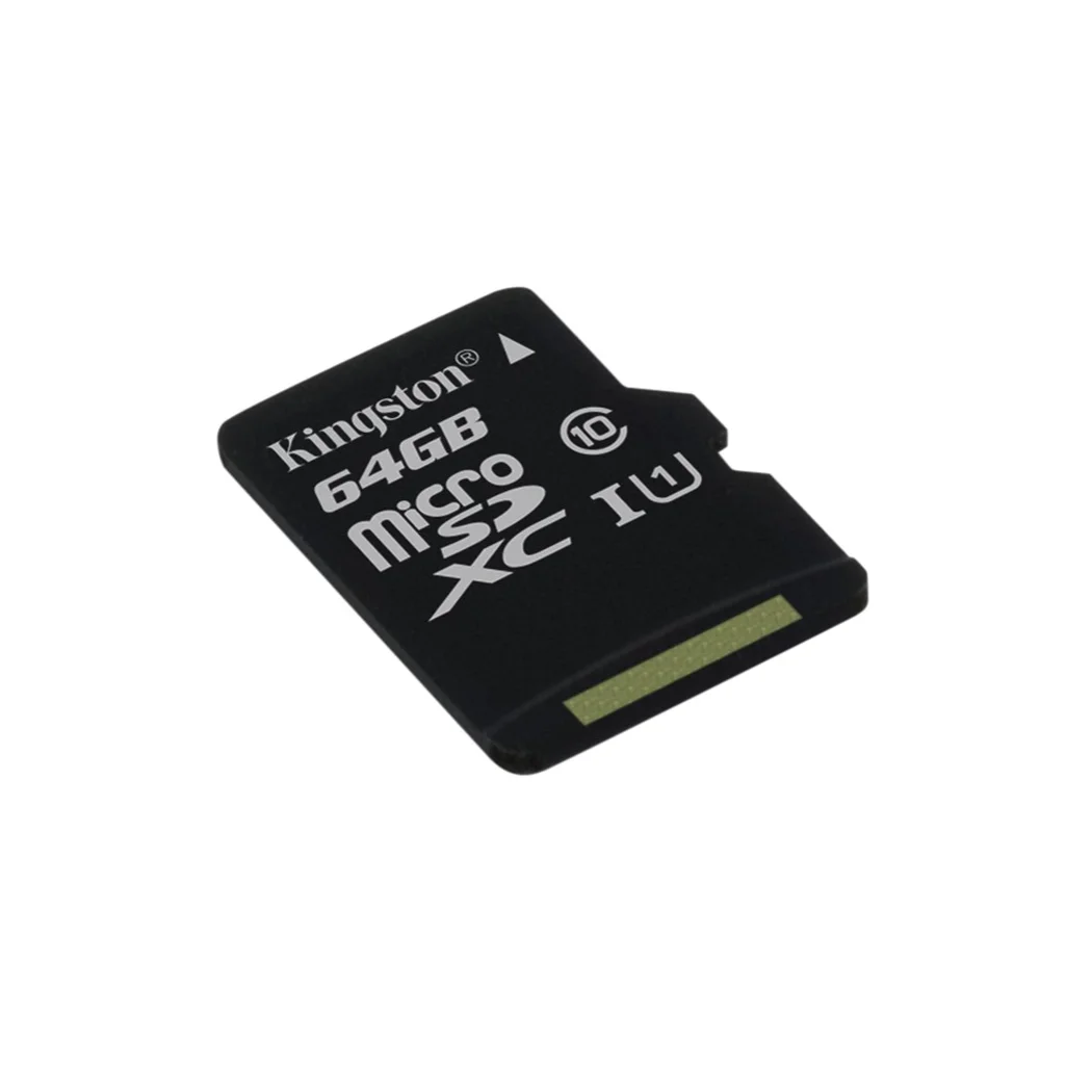 Kingston technology Canvas Choice 64 ГБ MicroSD Class 10 UHS I 80 МБ/с./с черный|Карты памяти| |
