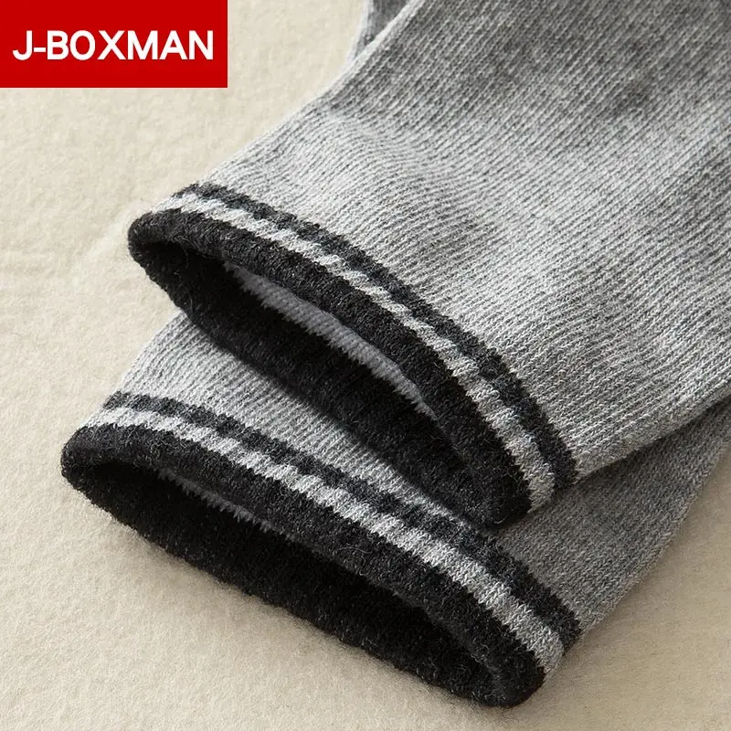 10 пар мужские Модные хлопковые носки уличные стильные зимние теплые для мужчин