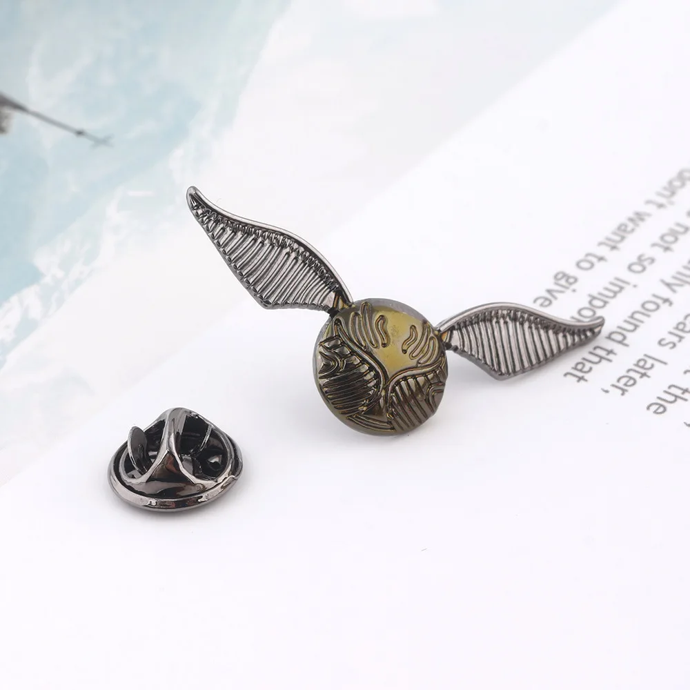 Гарри значки Quidditch Golden Snitch Harley Baud серии платформа значок очки «Дары смерти» брошь 9 3/4 королевская Крестовая кнопка