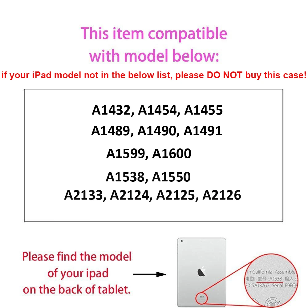 Новое поступление чехол для iPad Mini 2 3 планшеты жесткий из поликарбоната +