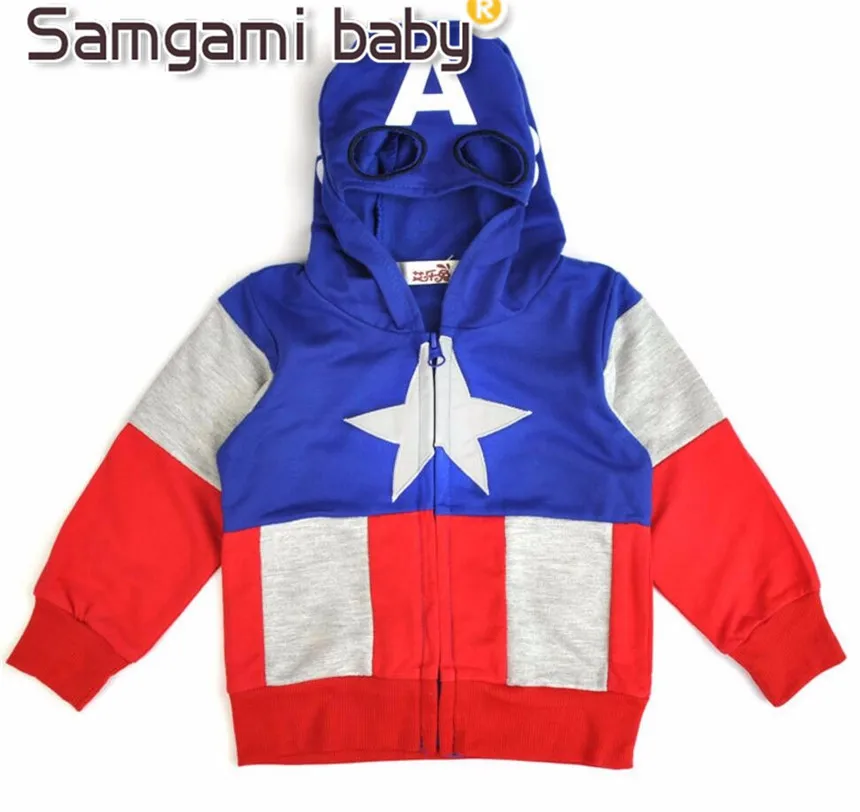 SAMGAMI/комплект одежды для маленьких мальчиков и девочек куртка на молнии с принтом