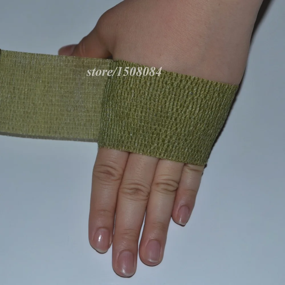 12Pcs/Lot Self Adhesive Waterproof Bandage Elastic Wrap First Aid Medical Treatment Emergency Muscle Tape Sports Protector | Красота и
