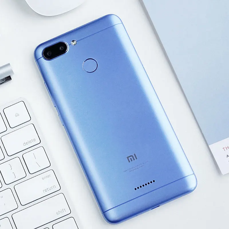 Xiaomi Redmi 6 с глобальной версией 4 ГБ 64 5 45 дюйма HD полный экран 18:9 мобильный телефон