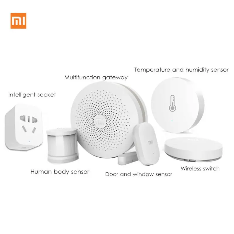 Комплект датчиков Xiaomi для умного дома шлюз Mijia 2 датчик дверей и окон