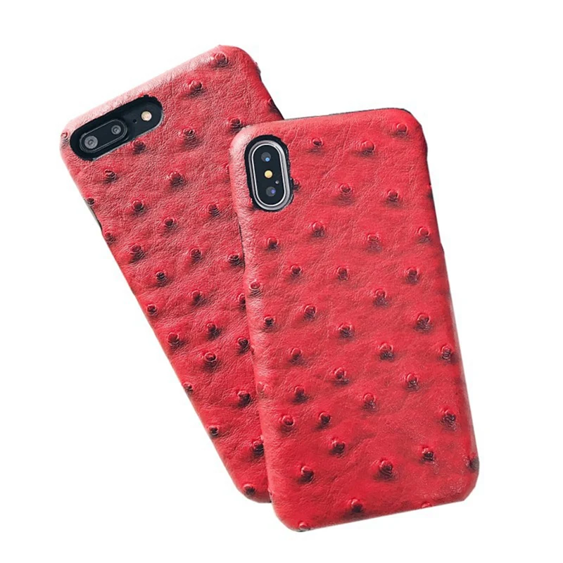 Чехол Ostrich из искусственной кожи для iphone 12 Pro Max Mini 11 11Pro XS XR 6 6S 8 plus 7 8|Бамперы| |