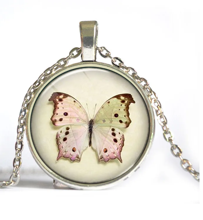 Женское винтажное ожерелье с подвеской-бабочкой | Украшения и аксессуары