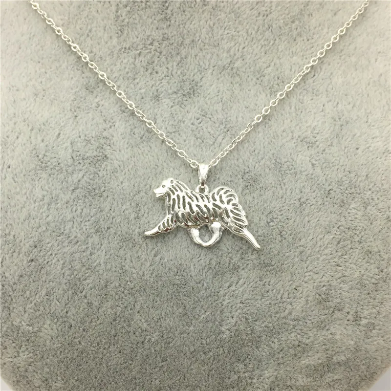 Оптовая продажа Трендовое милое самоедовое ожерелье для собаки женщин ювелирное