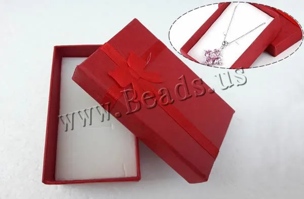 16 шт./лот картонная коробка для ожерелий модные ювелирные коробки Подарочная