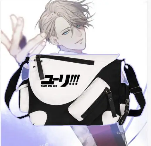

Anime YURI!!! on ICE Shoulder Bag Sling Bag Travelbag Messenger PU Satchel
