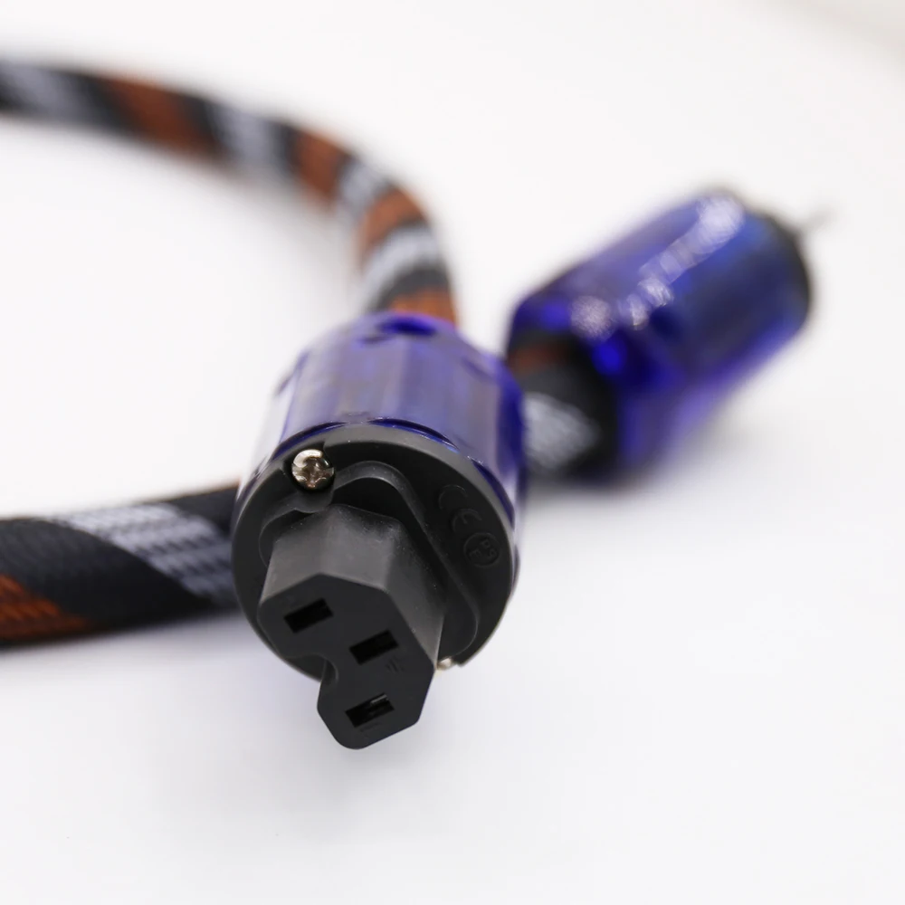 Audiocrast 6N OFC медный Американский кабель питания переменного тока Удлинительный HIFI |