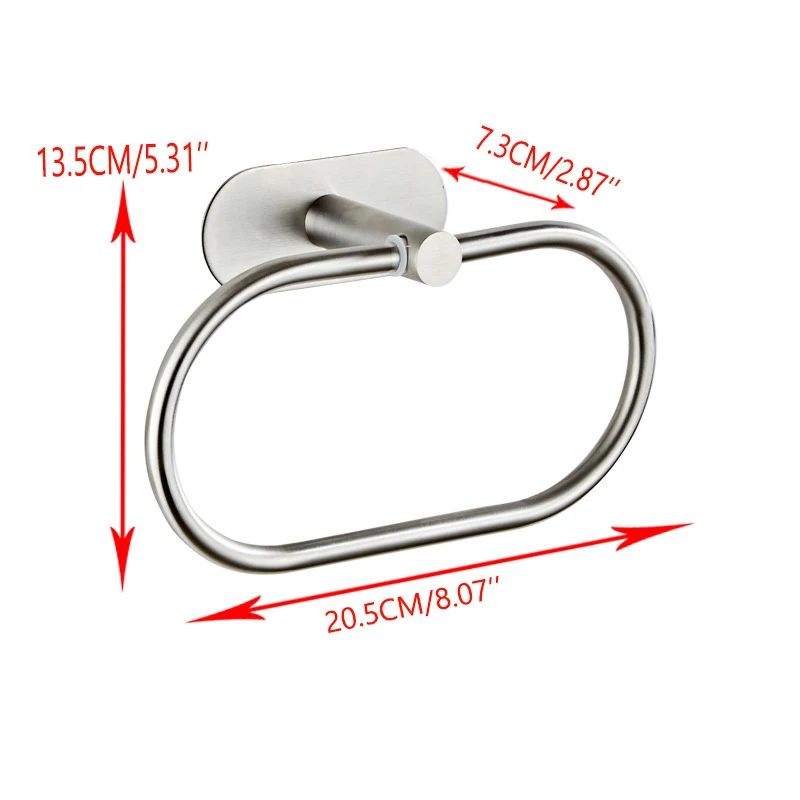 ПОЛОТЕНЦЕДЕРЖАТЕЛЬ для ванной набор Органайзер держатель Серебряный отель из