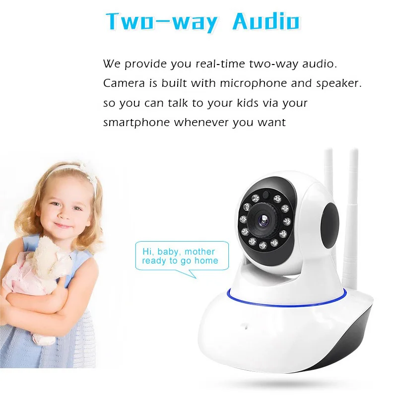 Беспроводная домашняя камера видеонаблюдения lintratek HD 960P Wi-Fi Yoosee IP IPcam ночное