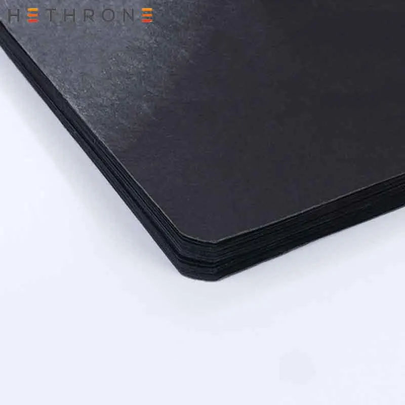 Hethrone 1 шт. черный креативный альбом для зарисовок Bullet journal милый нарезающий нитью блокнот еженедельник канцелярский Дневник для путешествий