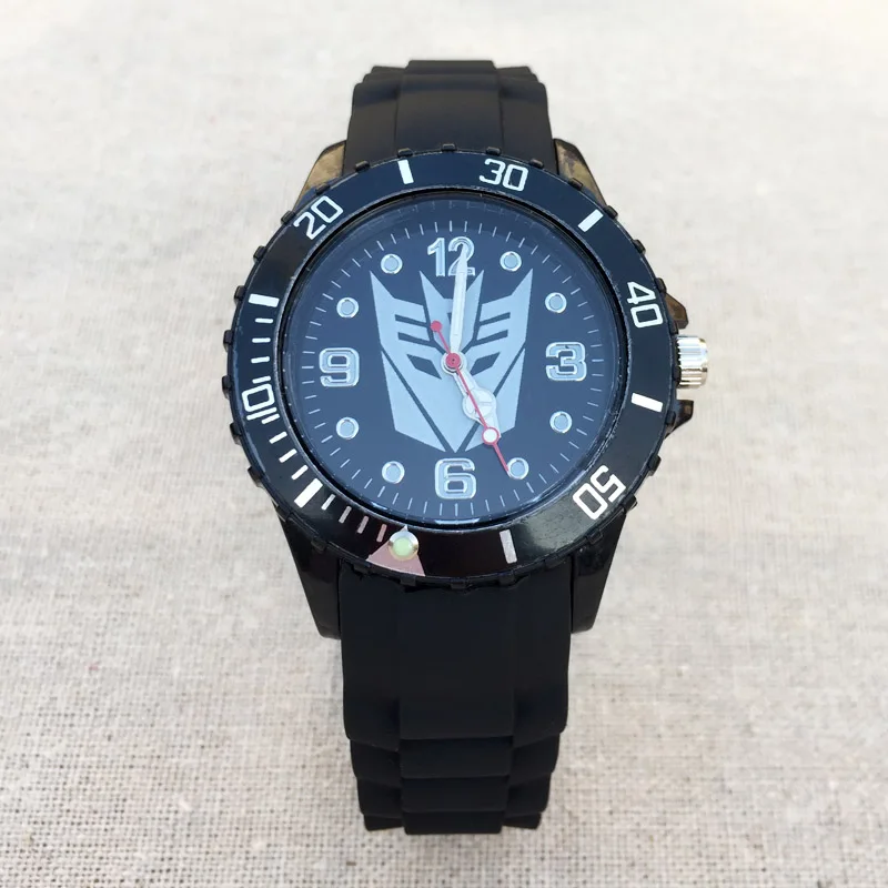 Fashion Cartoon mask style Women's Children's Watches Kids Student boys girls Quartz Silicone strap Wrist Watch JE16 | Наручные