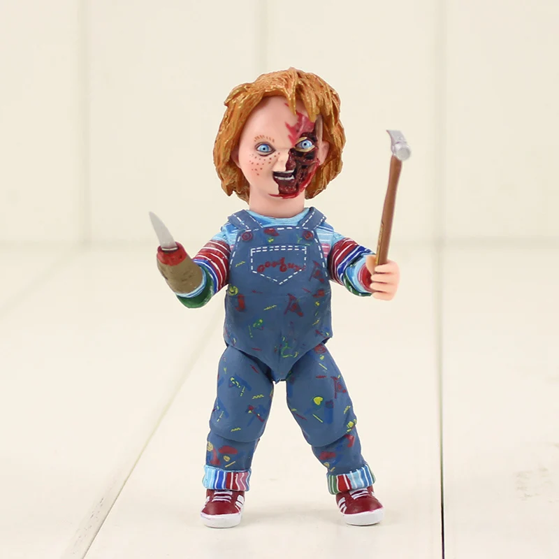 One Set in Bag NECA Good Guys фигурка страшная Невеста Чаки модель ужасов кукла подарки на Хэллоуин - Цвет: One Set in Bag