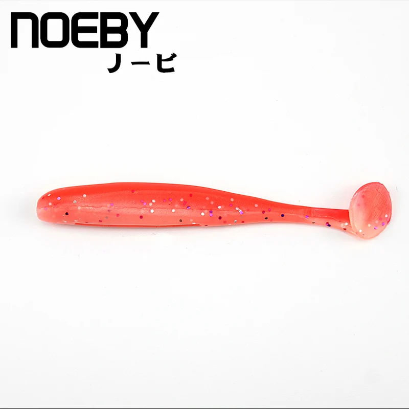 Мягкая приманка NOEBY 8 шт./лот 50 мм/0 7 г T-образный хвост искусственная рыба