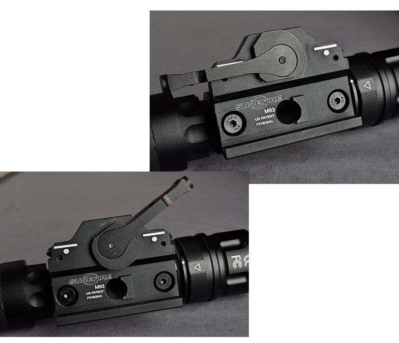 Фонарик Охотного оружия SF M961 светодиодный фонарь для ружья фонарик для оружия Picatinny Softair винтовка свет водонепроницаемый EX109