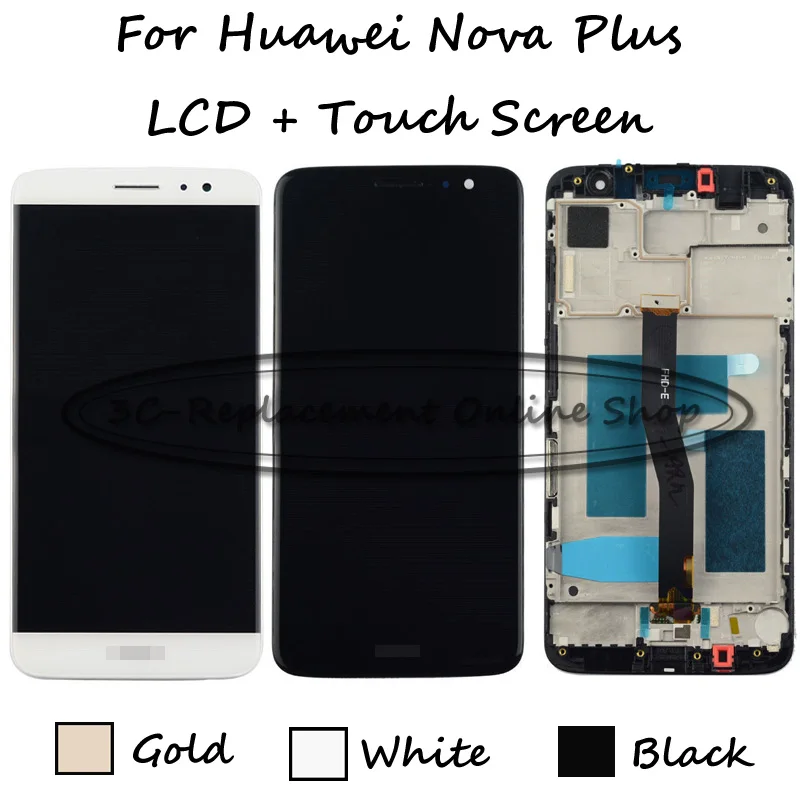 Для Huawei Nova Plus MLA-L01 MLA-L11 MLA-L02 MLA-L12 ЖК-дисплей + сенсорный экран дигитайзер в сборе