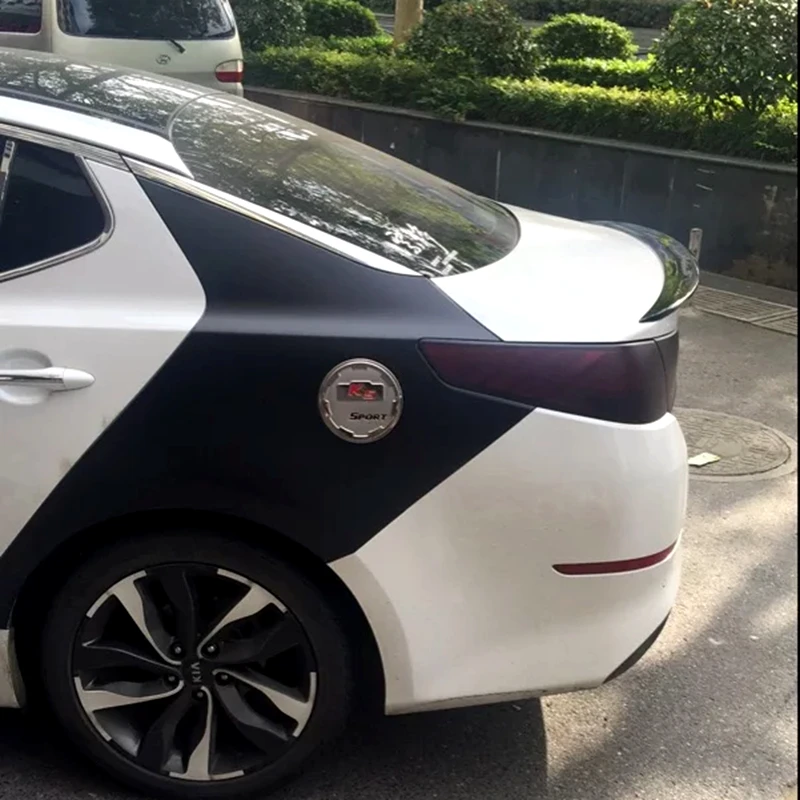 ABS Высокое качество для kia Optima K5 спойлер задний багажник крыша крыло задний спойлер K5 Грунтовка краска или черный белый цвет