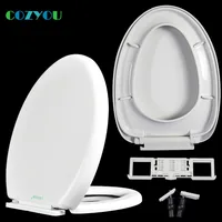 Elongated soft close Toilet seat PPQuick-Release above installation slow close length 453 to 500mm,width 340 to 360mm GBP17270PV