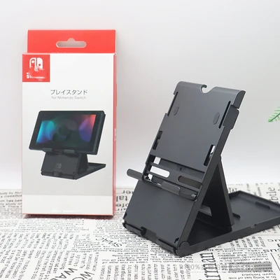 Black Для nintendo NS Switch Console spatnoon2 Стенд Портативный Регулируемый держатель кронштейн SuperMario компактный Zeldas Playstand Stand - Цвет: Black
