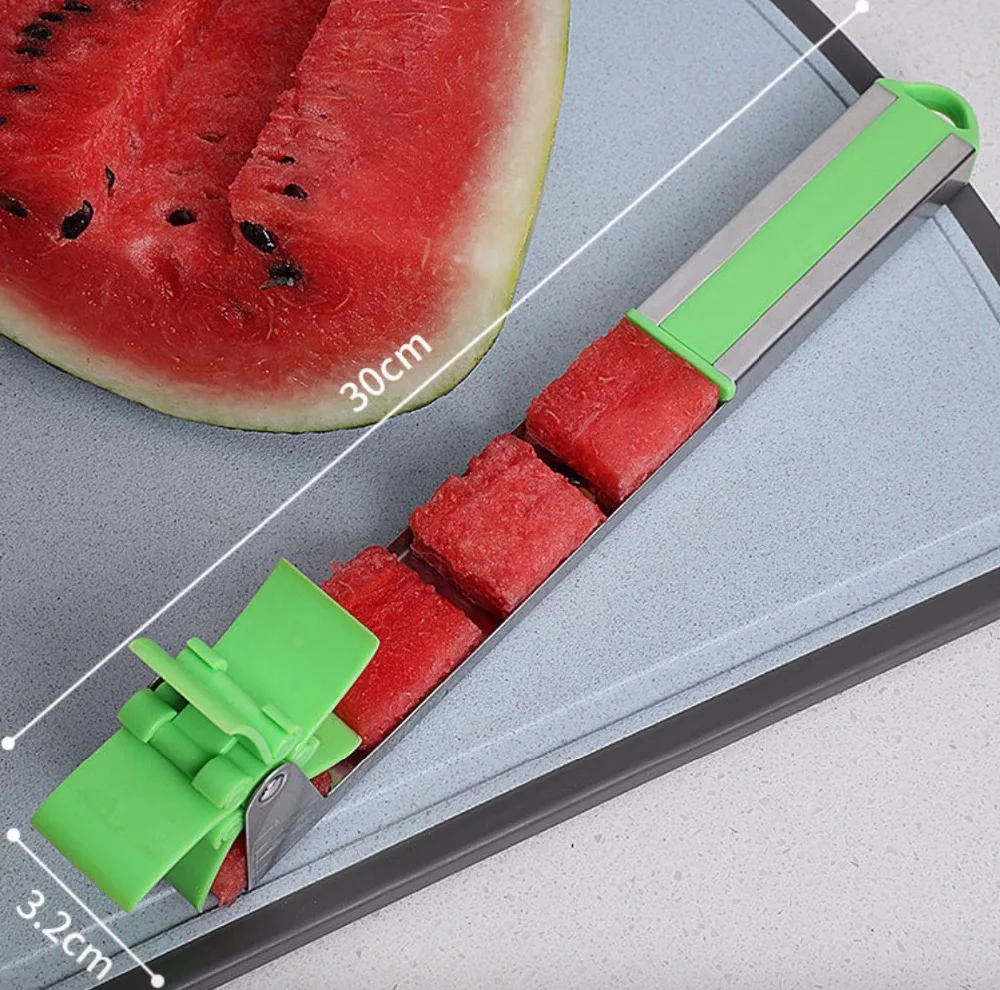 Нож для арбуза нержавеющая сталь мельница резки ложка кореры нож приспособление