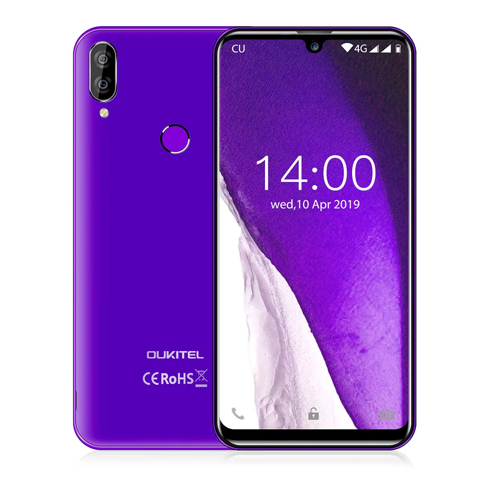 Оригинальный Смартфон OUKITEL C16 Pro 4G 5 71 дюйма с каплями воды MT6761 Cortex-A53 4-ядерный 3 ГБ