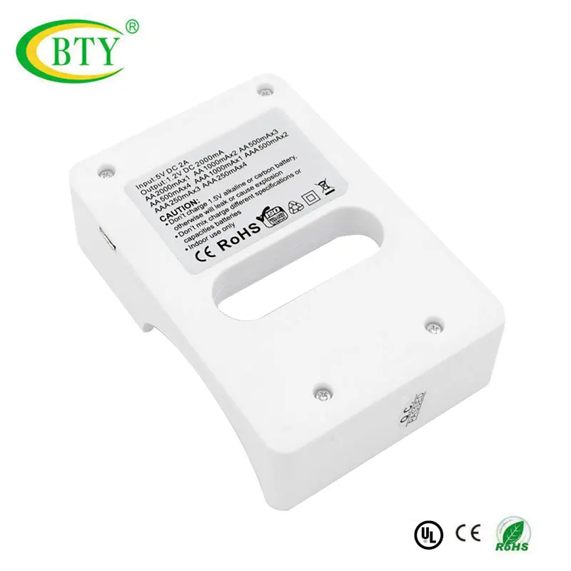 AA Аккумуляторная батарея 3000 mAh nimh 1 2 V 2A батареи + AA/AAA зарядное устройство ЖК