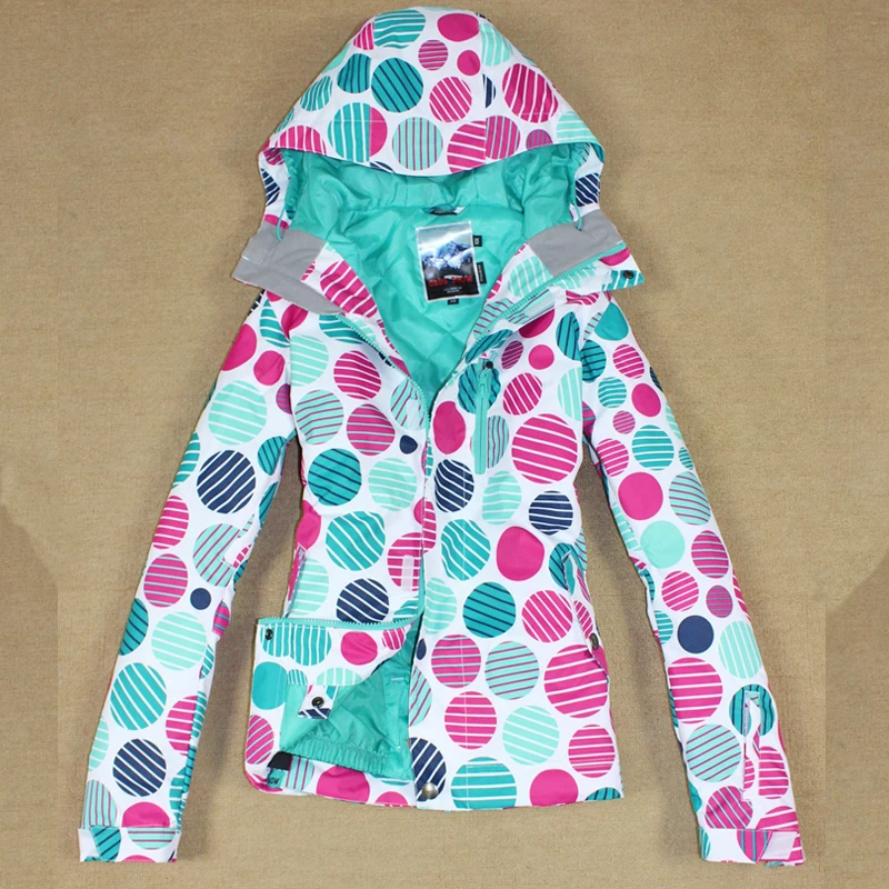 Бесплатная доставка зимняя Лыжная одежда для улицы Женская ветрозащитная теплая