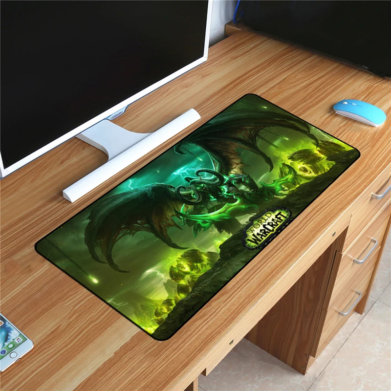 

World Of Warcraft Gaming Mousepad 60x30cm Rubber Fashion Large Mouse Pad Gamer Keyboard Computer Office XL Laptop Desk Mat