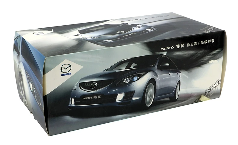 1:18 Mazda 6 красный седан сплава литья под давлением модель автомобиля игрушка