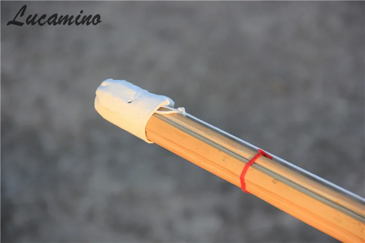 Lucamino высокое качество Shinai Bamboo мечи Самурайские бокуто Бусидо обучение Катана Кендо практика с черной сумкой японский Кендо