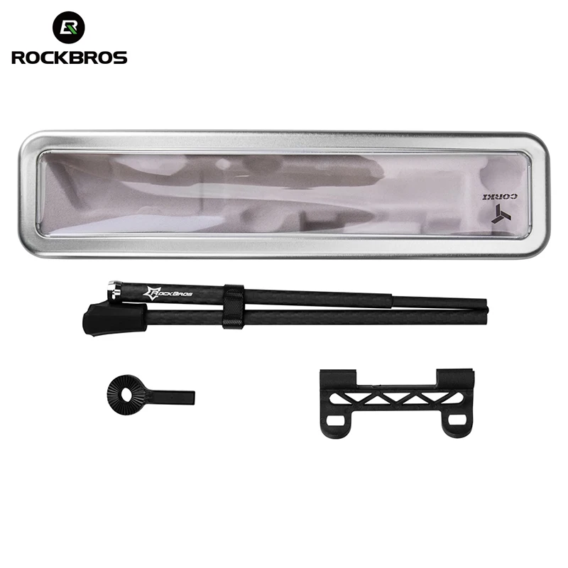 ROCKBROS велосипедная подставка из углеродного волокна стойка для парковки ног