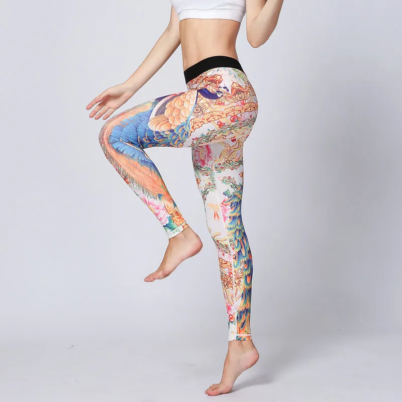 Женские спортивные штаны для йоги новинка 2017 колготки женские леггинсы бега и