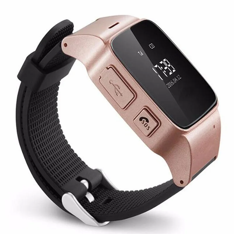 Смарт-часы D99 с GPS-трекером водонепроницаемые часы локатором для детей пожилых