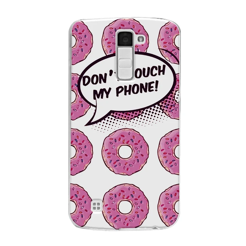 Captain America Phone Case For LG K10 Ample Back Cover Soft Silicone Cute Doughnut K 10 Shell 5.3&quot Inch Funda Capa |