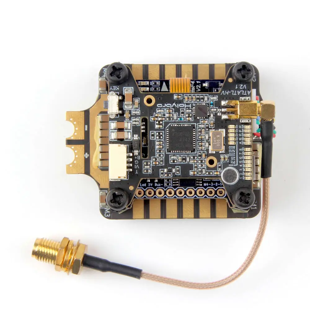 Контроллер полета Holybro Kakute F4 V2 Atlalt HV 25-600mW 40CH VTX Tekko32 35A 4 в 1 Blheli 32 ESC 2019 | Игрушки и