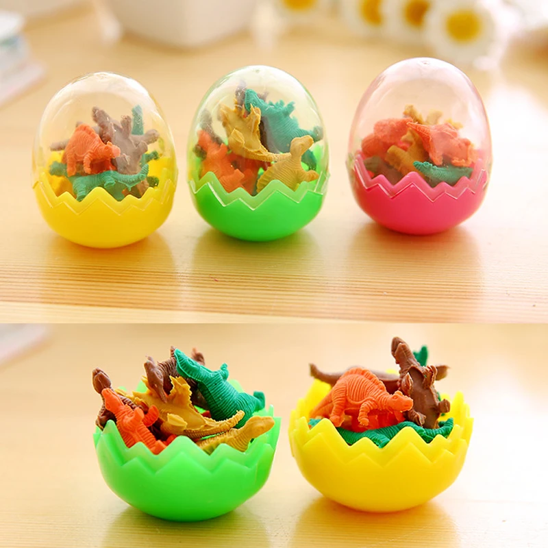 Ластик в форме динозавра для детей ластик с животными канцелярские