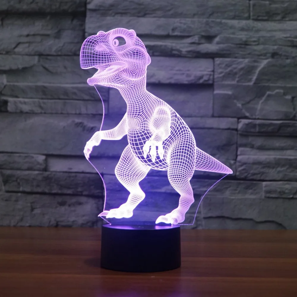 Animal 93d Light Colorful Led Vision Gift Atmosphere Table Lamp | Лампы и освещение