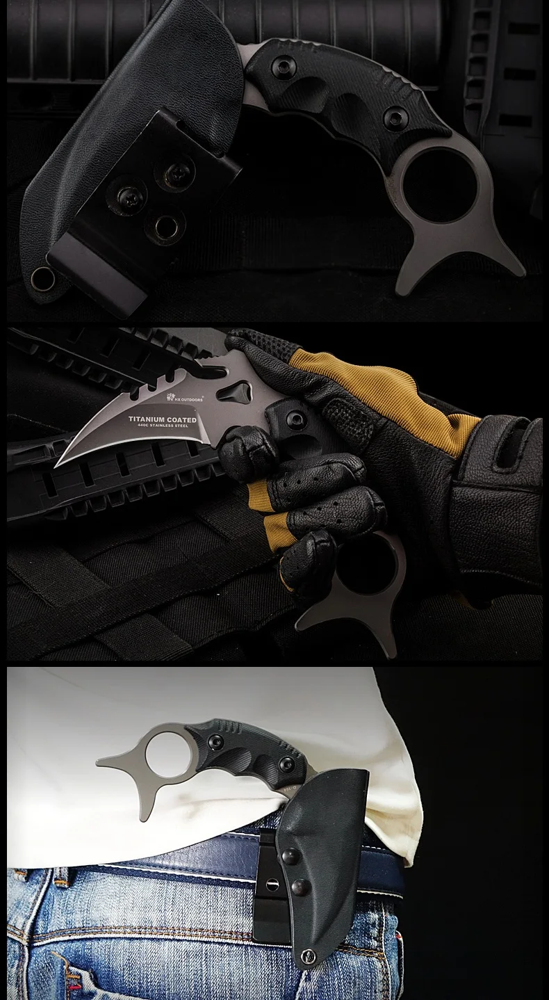 HX на открытом воздухе CS go karambit обороны мастер D2 Karambit нож, поле выживания прямой нож, открытый тело с ножом