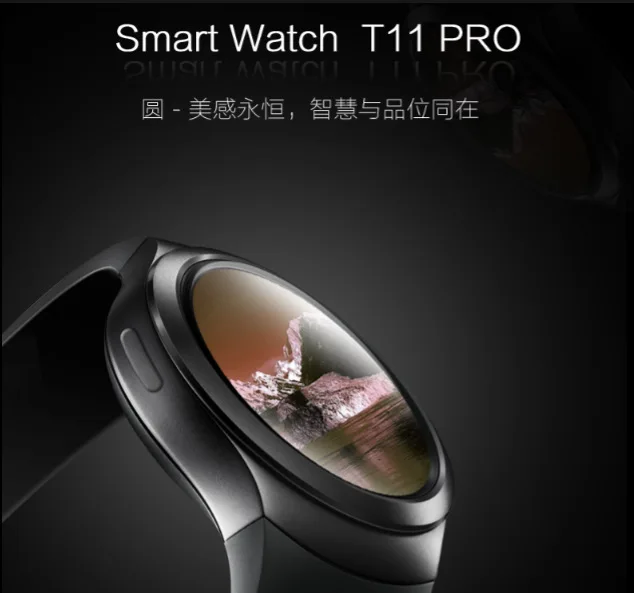Smartch T11 Nano SIM карты и Bluetooth Smart часы ips Дисплей монитор трекер сна Шагомер Smartwatch PK GV18