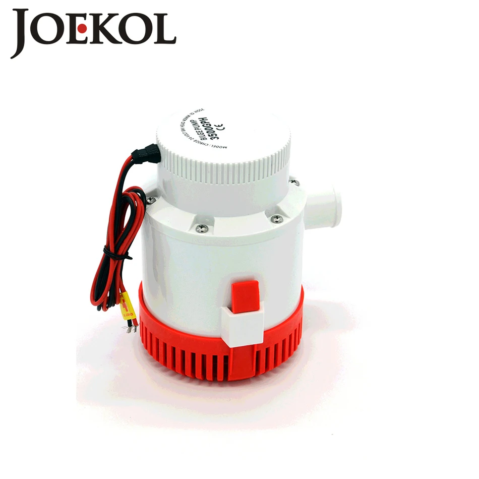 Большой поток dc 24 вольт водяного насоса для погружной лодки Трюмный насос 3500GPH