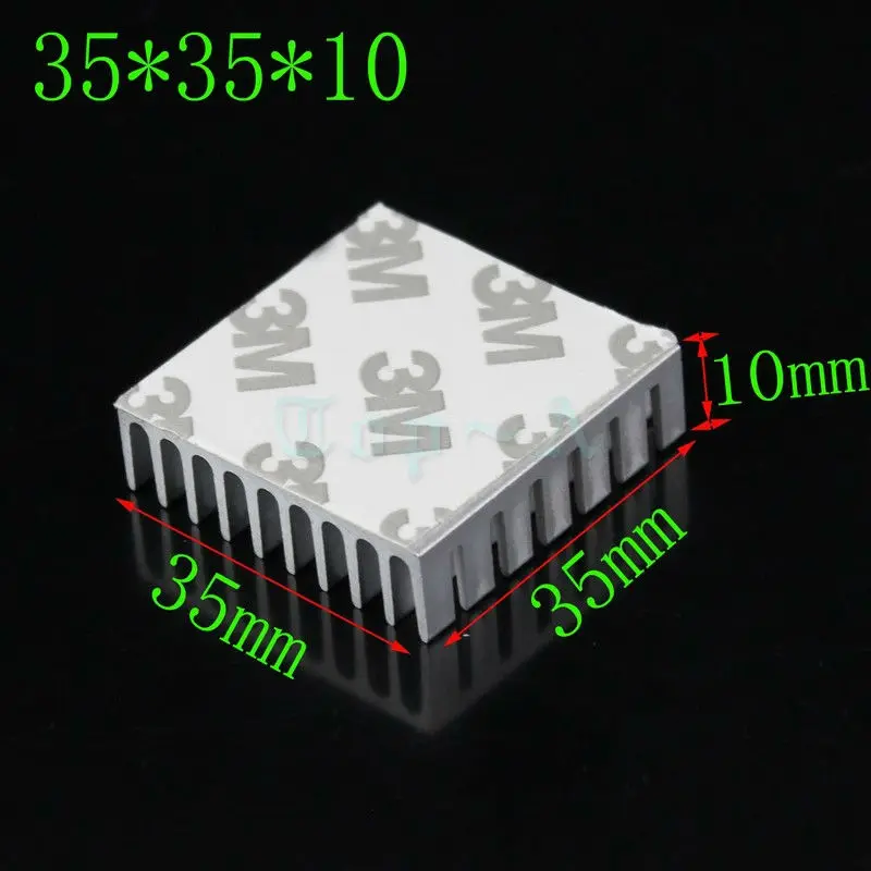 Gdstime 10 шт. северомост 35x35x10 мм алюминиевый чип Heasink IC ЦП 35 x электронный радиатор|heat