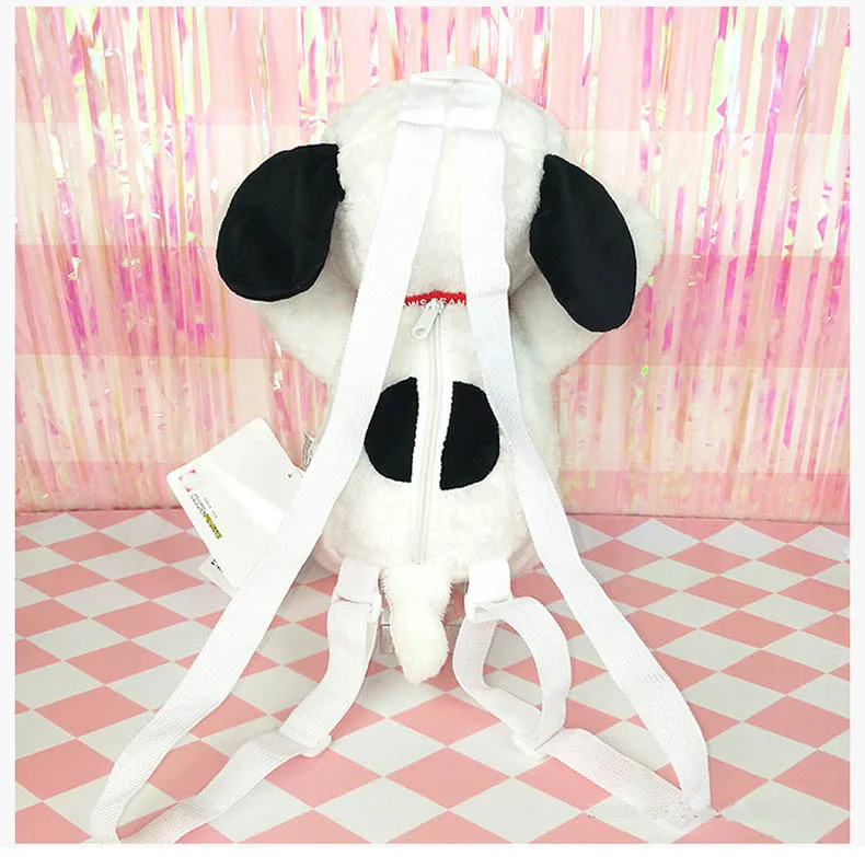 Kawaii Снупи плюшевые рюкзаки плюшевые куклы игрушки животные Снупи Мягкая кукла милая собака плюшевые игрушки школьная сумка Детский подарок на день рождения