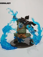 kumalazy one piece figure jinbe blue effect dxf sc scultures vi 16cm pvc action figure anime toy collection model gift