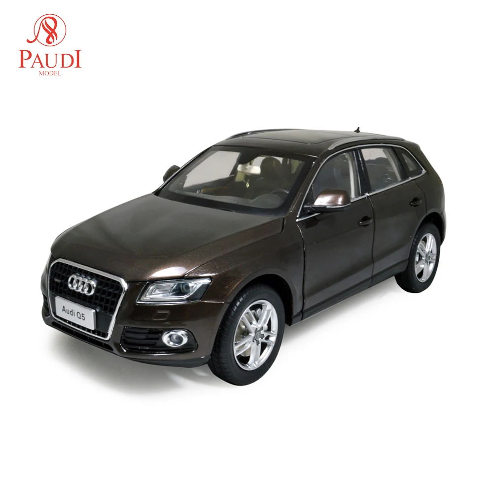 

1/18 1:18 1 18 масштаб Audi Q5 2014 SUV коричневая статическая имитация отлитых под давлением Миниатюрная модель автомобиля подарки открытые двери колл...