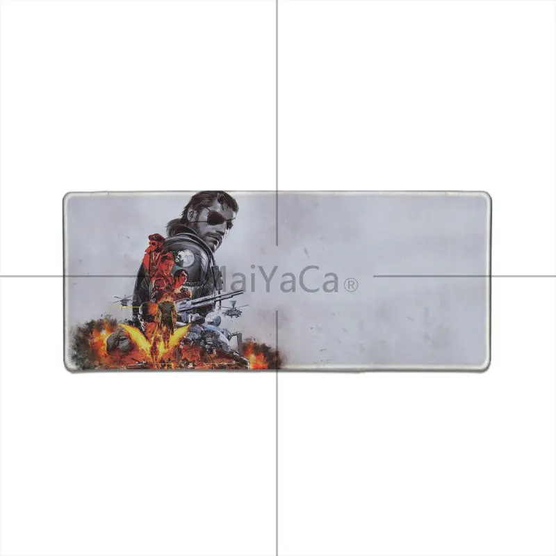 Нескользящий игровой коврик для мыши MaiYaCa из металла и ПК игрового ноутбука