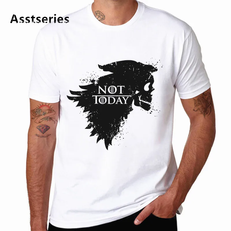 HCP4575H Dracarys/футболка с надписью «Игра престолов», бренд Arya Stark Not Today, унисекс, футболка для взрослых, футболка, Camisetas hombre, футболка HCP4575 - Цвет: HCP4575H
